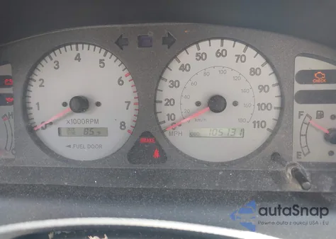 1999 Toyota Corolla Le z USA, uszkodzony, nr VIN 2T1BR18E0XC257163